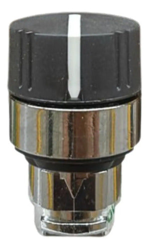 Cabecote P/ Comutador 22mm Metalico Preto Zb4bd59 Schneider Preto
