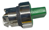 Cabeçote Para Comutador Luminoso Ø22mm Metálico Zb4bk1233  Verde