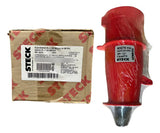 Kit Com 3: Plug N3279 32a 2p+t 380/440v Vermelho Steck 380/440