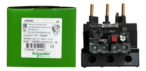 Relé De Sobrecarga Tesys 1na+1nf Lre363 Schneider 690v