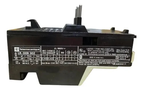 Relé Térmico Lr1d09302 0,16-0,25a Telemecanique -