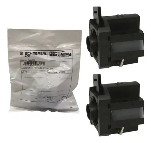 Kit Com 2 Peças: Soquete Lr220/125vcc 10ma Ace Schmersal