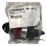 Kit Com 2 Peças: Botão E2.36/03 22mm Vermelho Schmersal Vermelho