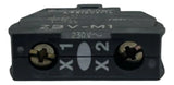 Bloco Contato Luminoso Led Branco 230/240vca Zbvm1 Schneider Branco 240 Vca