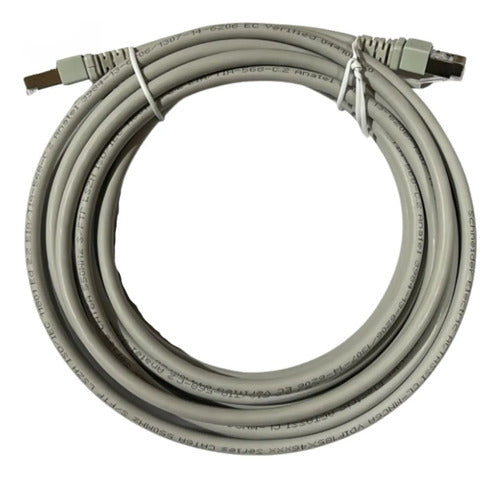Patch Cord Cat6a 10g Lszh Cinza 5m Vdip185x46050 Schneider