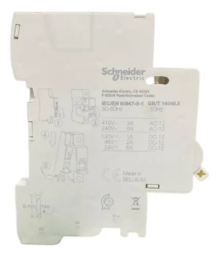 Contato Auxiliar Isd 240-415vca 24-130vcc A9n26927 Schneider 240-415vca E 24-130vcc