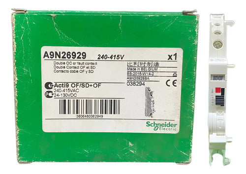 Contato Auxiliar A9n26929 Acti 9 Schneider  -