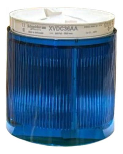 Módulo Luminoso Contínuo Azul 250v 70mm Xvdc36 Schneider