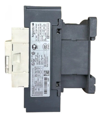 Contator Tripolar Lc1d123p7 12a 1na+1nf 230vca Schneider 230 Vca