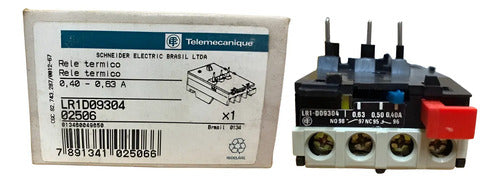 Relé Térmico Lr1d09304 0,40-0,63a Telemecanique -