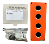 Botoeira Dgp4 Com 4 Furos De 22mm Schmersal Laranja -