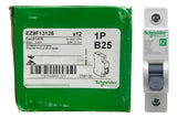 Kit Com 8: Disjuntor 1p 25a Curva B Ez9f13125 Schneider 230 V 50/60hz