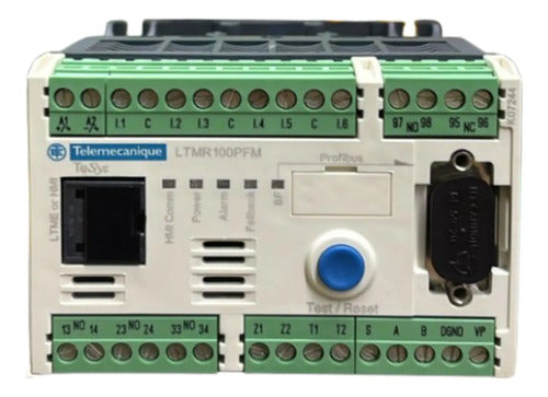 Rele Inteligente 5-100a 100/240vca Ltmr100pfm Telemecanique 100/240 Vca