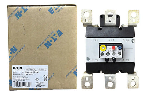 Relé Térmico De Sobrecarga 160-220a 1naf Z5-220/ff250 Eaton 600 Vca