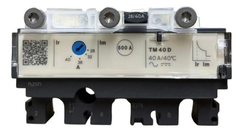 Disparador Compact Nsx100 Tm40d Tripolar Lv429034 Schneider