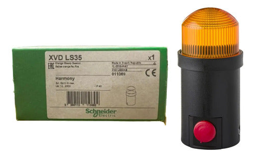 Indicador Luminoso Contínuo 45mm 230v Xvdls35 Schneider