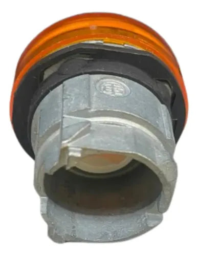 Kit Com 2: Cabeçote Para Sinalizador 22mm Zb4bv053 Schneider Laranja