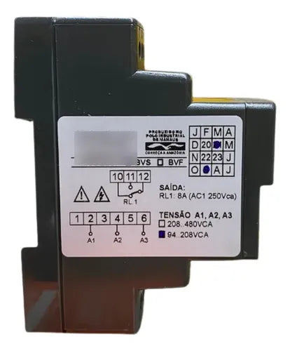 Rele Pps Seq Fase 208vca Bvs2 Coel 208 Vca