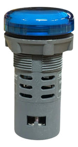 Kit Com 5: Sinalizador 22mm Led Azul 12vca/cc Xa2evj6lc 12vca/cc