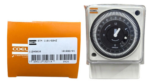 Programador Horário Rtm 110v 60hz Coel