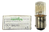 Kit Com 3: Lampada P/ Base Tp Ba15d 260v Dl1ba260 Schneider