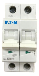 Disjuntor Bipolar Faz-c50/2-sa 50a Eaton