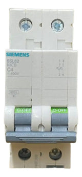 Disjuntor 5sl6204-7mb 2p C4 Siemens - 50 Hz 60 Hz