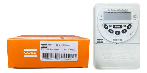 Programador Horário Rtst-20lr 24vca/vcc Rtst-20 Coel