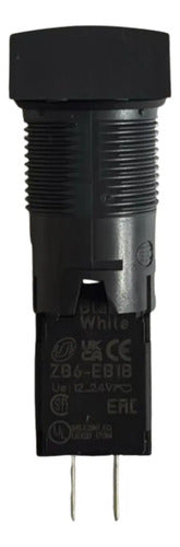 Botao 16mm Luminoso A Impulsão Branco Xb6dw1b1b Schneider Branco 0