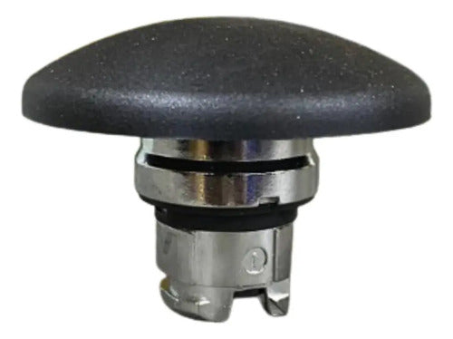 Cabeçote Para Botão Ø22mm Metálico Preto Zb4br216 Schneider Preto 0