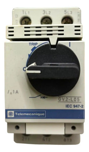 Disjuntor Motor Magnético Gv2l05 1a 50ka Telemecanique 690v 50-60hz
