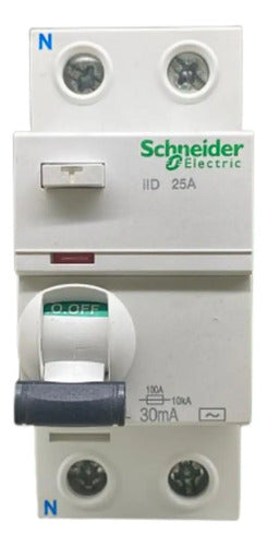 Interruptor Diferencial Ild 2p 25a 30ma A9r71225 Schneider
