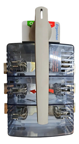 Chave Seccionadora 400a Ergonfuse Siemens Azul-celeste
