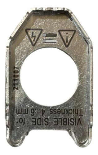Cabeçote Para Botão Luminoso Faceado Bc Zb4fw313 Schneider Branco 0