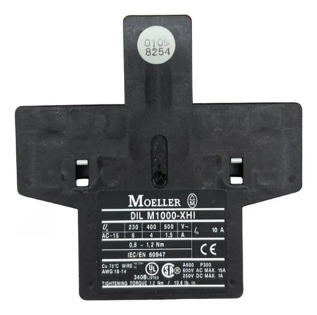Bloco De Contato Dilm1000-xhi11-si 1naf Moeller -