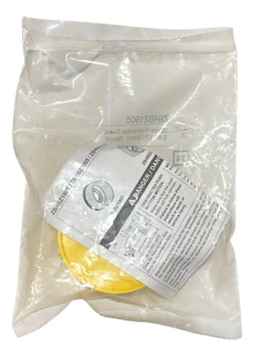 Proteção Metálica P/ Botao De Emergência Zb4bz1905 Schneider Amarelo 0