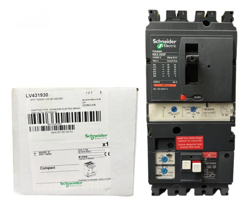 Disjuntor Nsx250f-tm250d Vigi 3p Lv431930 Schneider