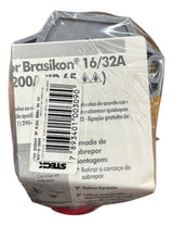 Kit Com 2: Tomada S3009 16a 2p+t 380/440v 9h Vermelho Steck Vermelho