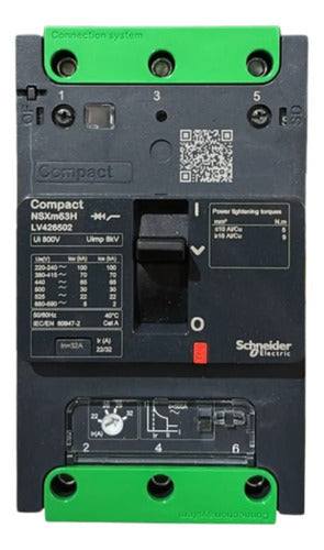 Disjuntor Nsxm 70ka Tm32d 3p Lv426502 Schneider
