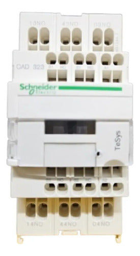 Contator Auxiliar 3na+2nf Mola 220vca Cad323m7 Schneider 220 Vca