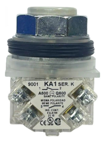 Botão 30mm Saliente Verde 1na+1nf 9001kr3gh13 Schneider Verde 1naf