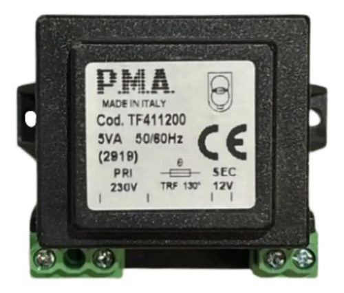 Transformador 230/12v 5va Protegido Tf411200 Shneider Preto