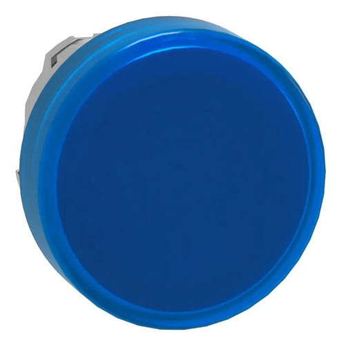 Cabeçote Para Sinalizador Ø22mm Zb4bv063 Schneider Kit C 2 Azul