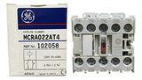 Kit Com 3 Peças: Contator Auxiliar Mcra022at4 102058 GE 120