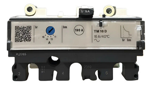 Disparador Nsx100 Tm16d Bipolar Schneider -