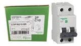 Disjuntor Easy9 2p 10a 6ka 400v Curva C Ez9f56210 Schneider 400v 50 60 Hz