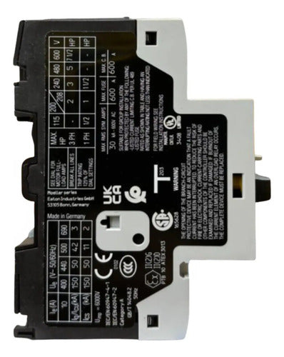 Disjuntor Motor Pkzm0-10 6,3-10a Eaton - 50/60hz