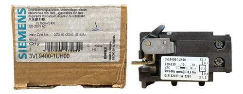 Bobina 220/250v 3vl9400-1uh00 Siemens 220/250v