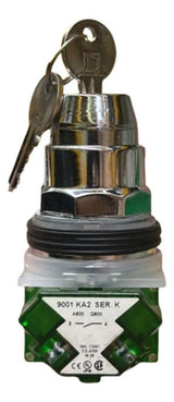 Comutador 30mm Metálico 9001ks11k1h5r 2 Posições Schneider