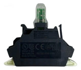 Bloco De Contato Luminoso, Led, Vermelho, Zbvm45 Schneider Vermelho 230 V